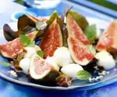 Feigen mit Mozzarella