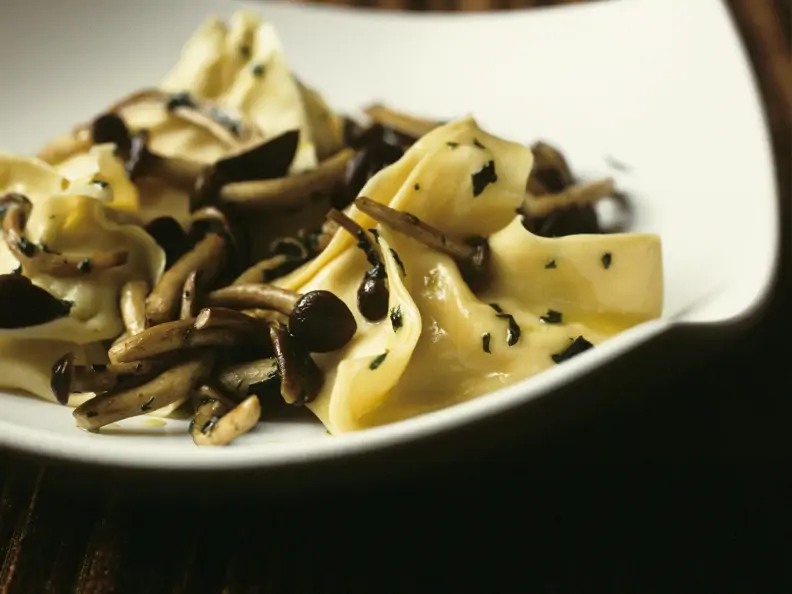 Pasta mit Waldpilzen