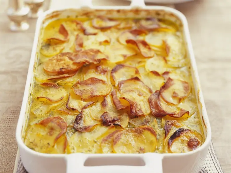 Kartoffelgratin auf französische Art