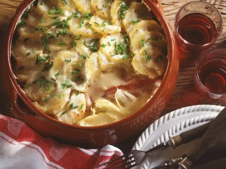 Kartoffelgratin mit Reblochon-Käse