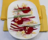 Kohlrabi und Rote Bete mit Marinade und Ingwer