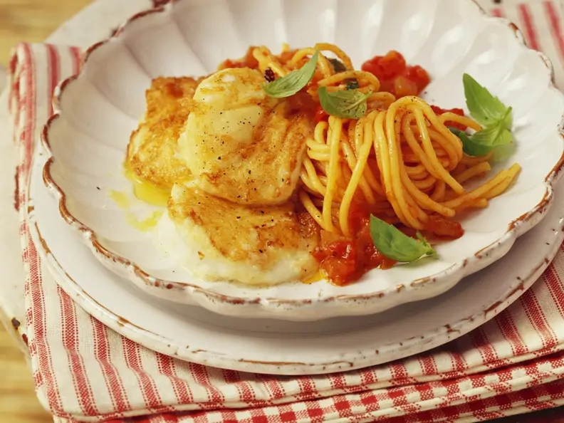 Pasta mit Mozzarella