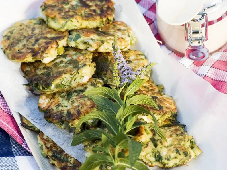 Zucchini-Frikadellen