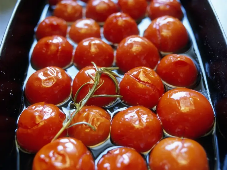 Cherrytomaten in Marinade