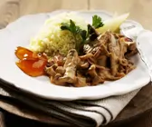 Filet nach Stroganoff-Art