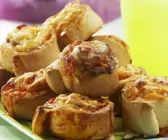 Mini-Pizzaschnecken
