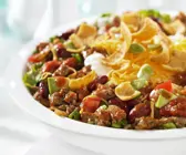 Rindfleischsalat mit Nachos