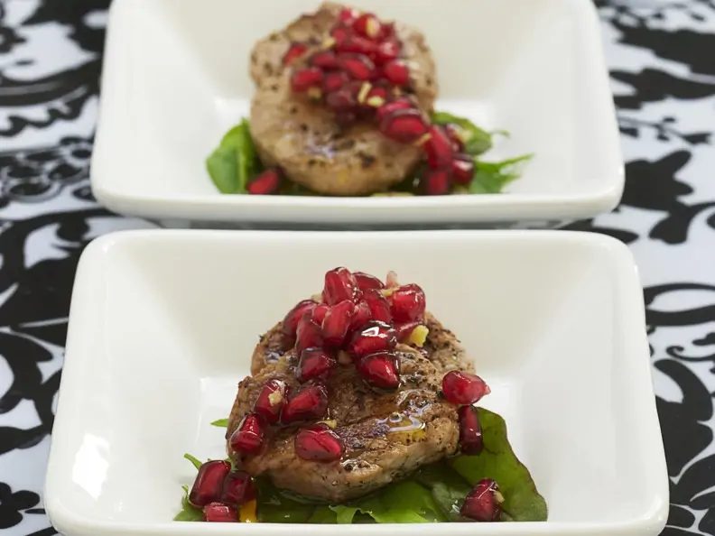 Rinderfilet mit Granatapfelsauce
