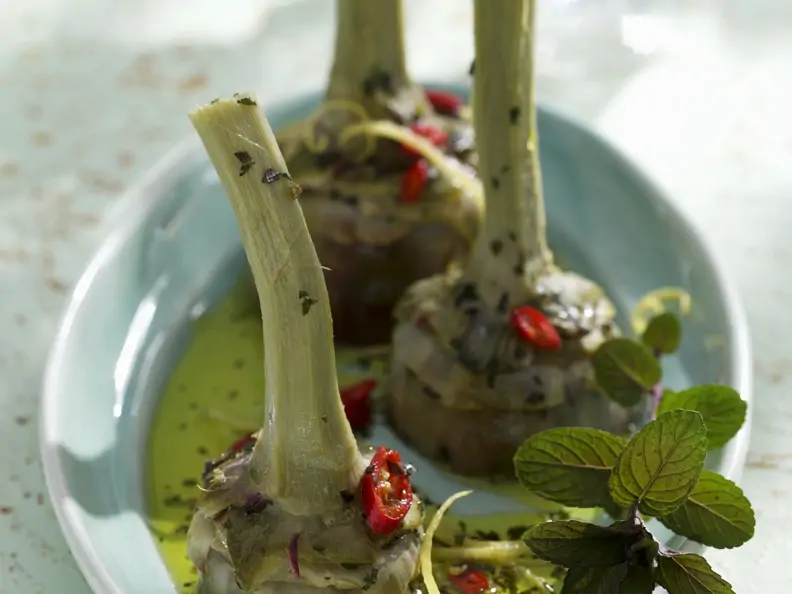 Artischocken Antipasti