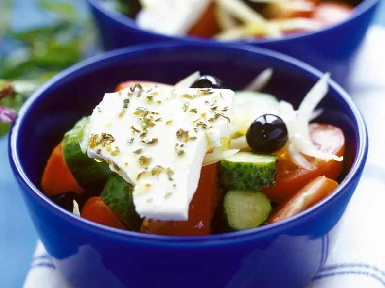 Salat auf griechische Art