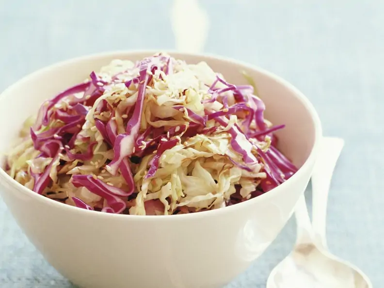 Kohlsalat Rot-Weiß