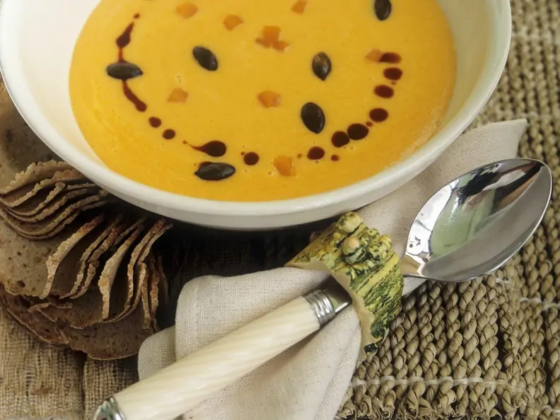 Kürbiscremesuppe