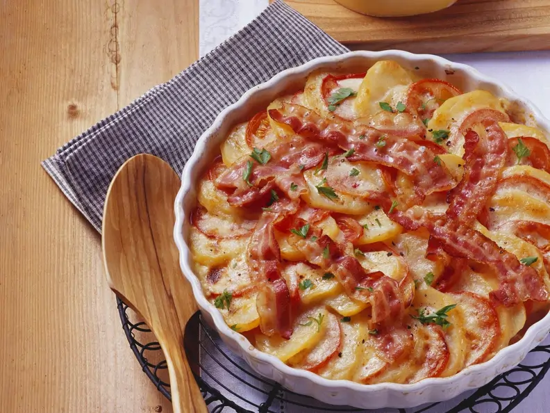 Kartoffel-Tomaten-Auflauf 