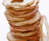 Getrocknete Apfelringe