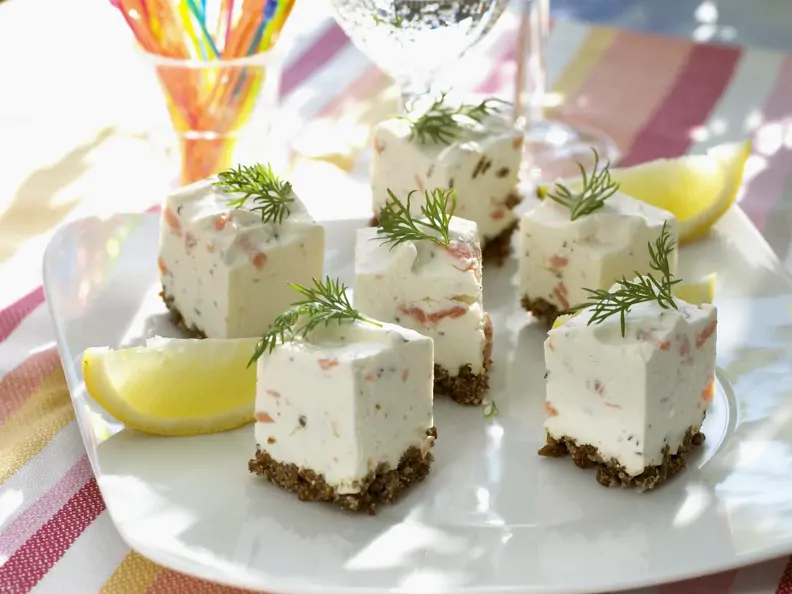 Häppchen mit Fischcreme