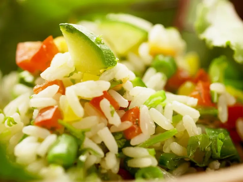 Gemüse-Reissalat