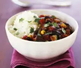 Chili sin Carne mit Reis