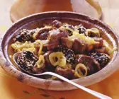 Lamm und Pflaumen aus der Tajine