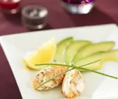 Lachs-Frischkäse und Avocado