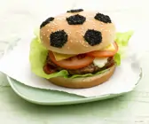 Fußball-Hamburger