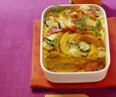 Kartoffel-Kürbis-Gratin