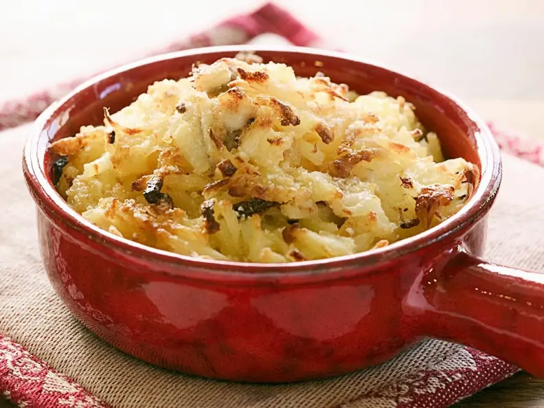Kartoffel-Sardellen-Gratin