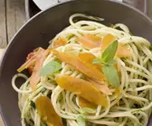 Pasta mit Fischrogen