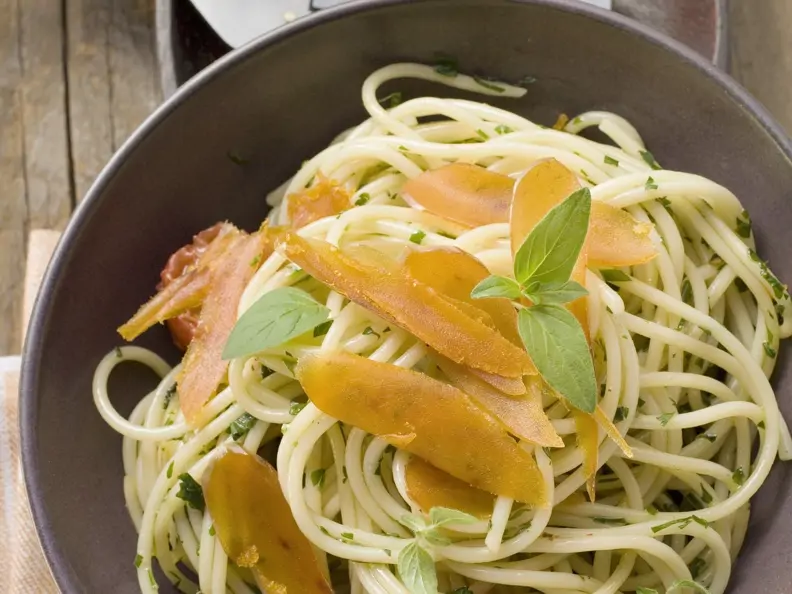 Pasta mit Fischrogen