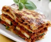 Hackfleisch-Zucchini-Lasagne