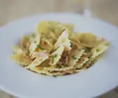 Pasta mit Lachs-Sahne-Soße