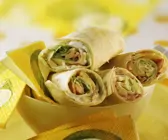 Schinken-Käse-Wraps