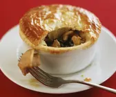 Hähnchenpastete aus Blätterteig