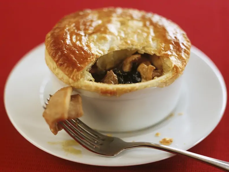 Hähnchenpastete aus Blätterteig