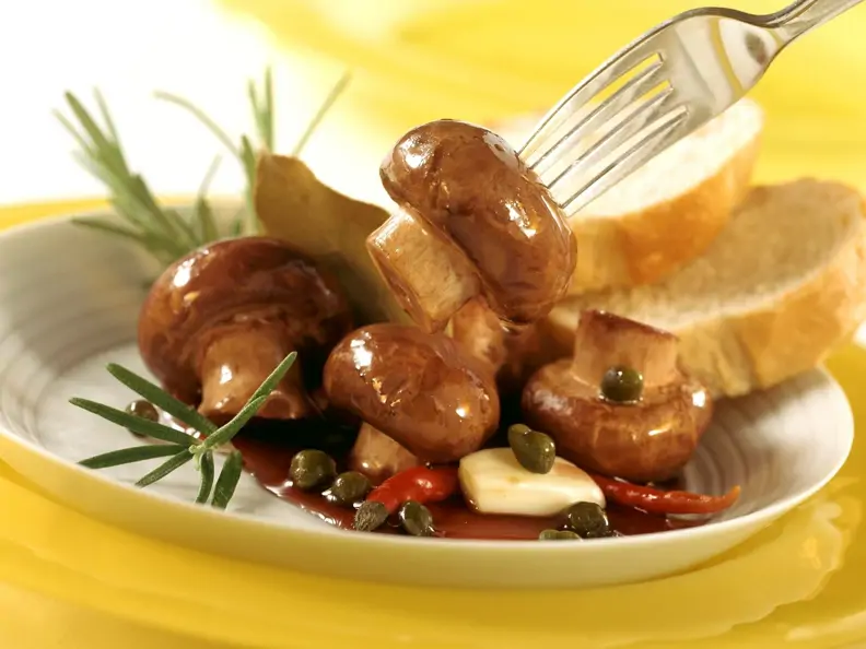 Marinierte Balsamico-Egerlinge