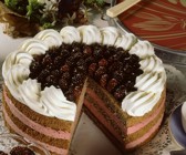Brombeertorte mit Schokoladenbiskuit