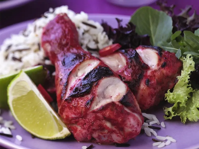 Tandoori-Hähnchen vom Grill
