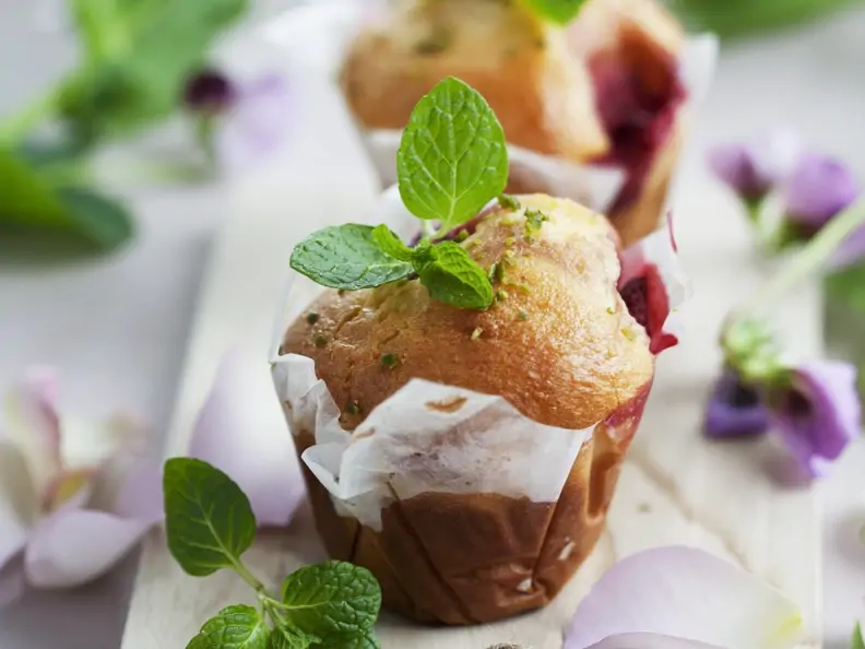 Pfefferminz-Muffins