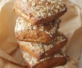 Haferflockenbrötchen mit Natursauerteig