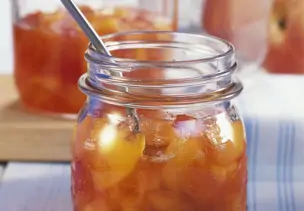 Pfirsichmarmelade