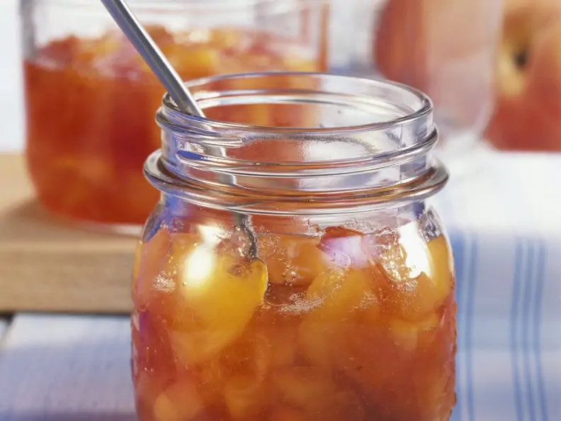 Pfirsichmarmelade
