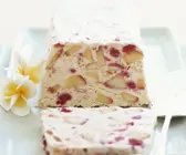 Himbeer-Pfirsich-Parfait