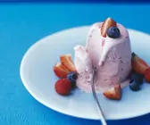 Schnelles Erdbeereis
