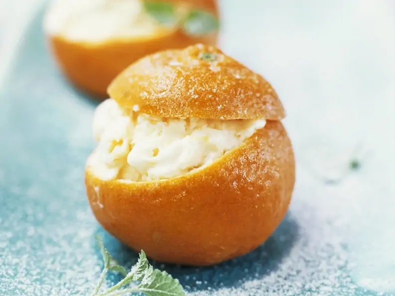 Mandarinen-Eis
