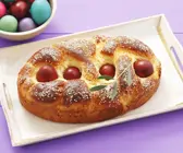 Osterbrot auf griechische Art