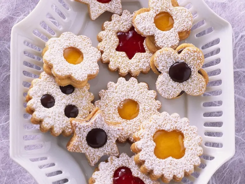 Marmeladenplätzchen (Spitzbuben)