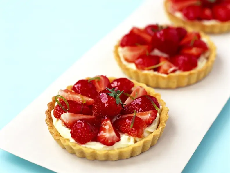 Erdbeer-Mascarpone-Torteletts