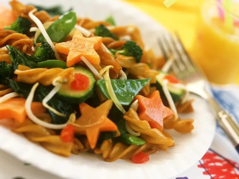 Fusilli mit Gemüse