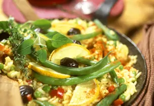 Gemüsepaella