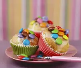 Muffins mit Schokolinsen