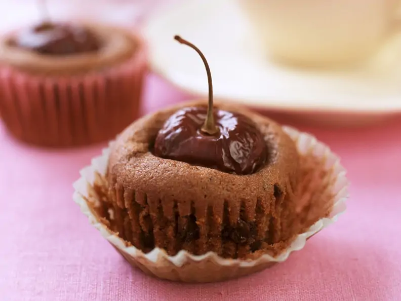 Kirsch-Schoko-Muffins